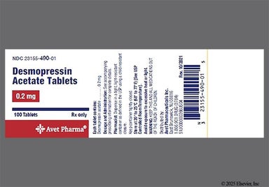 White Round Hp 319 - Desmopressin Acetate 0.2mg Tablet