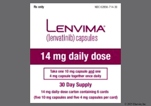 Red And Yellow Logo Lenv 4 Mg - LENVIMA 14mg Daily Dose