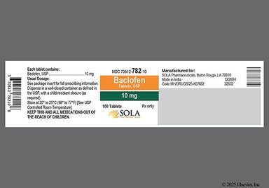 White Round 024 - Baclofen 10mg Tablet