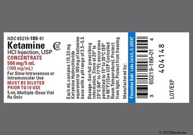 yellow - Ketamine Hydrochloride 500mg/5mL Solution for Injection