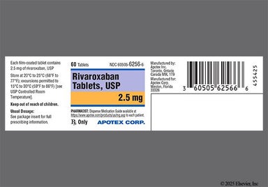 Yellow Round R 2.5 - Rivaroxaban 2.5mg Tablet