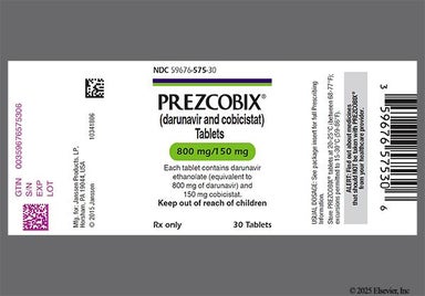 Pink Oval Tg And 800 - PREZCOBIX 800mg-150mg Tablet