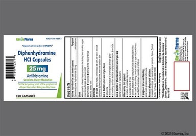 Pink Ad25 - Diphenhydramine Hydrochloride 25mg Capsule