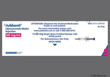 brown - Jubbonti 60mg/mL Prefilled Syringe Solution for Injection