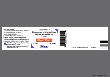 Pink Oval A003 - Olmesartan Medoxomil/Hydrochlorothiazide 40mg-25mg Tablet
