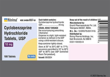 Yellow-Orange Round Gr And C10 - Cyclobenzaprine Hydrochloride 10mg Tablet