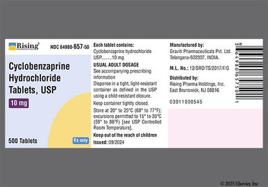 Yellow-Orange Round Gr And C10 - Cyclobenzaprine Hydrochloride 10mg Tablet