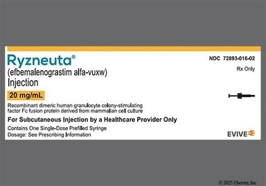 colorless - Ryzneuta 20mg/mL Solution for Injection