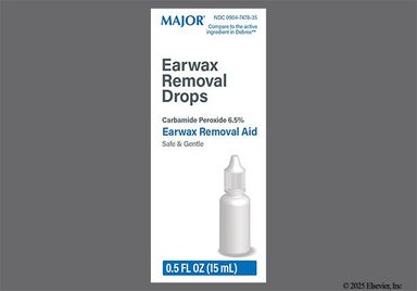 colorless - Ear Wax Removal Aid 6.5% Drops