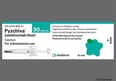 yellow - Pyzchiva 90mg/mL Prefilled Syringe Solution for Injection