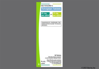 Pink Octagon F07 And Lu - Tolvaptan 45mg-15mg Tablet