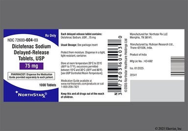 Brown Round Logo12 - Diclofenac Sodium 75mg Delayed-Release Tablet