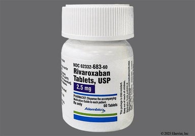 Yellow Round 9 And C - Rivaroxaban 2.5mg Tablet