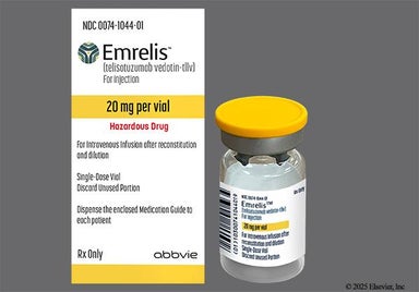 white - Emrelis 20mg Powder for Injection