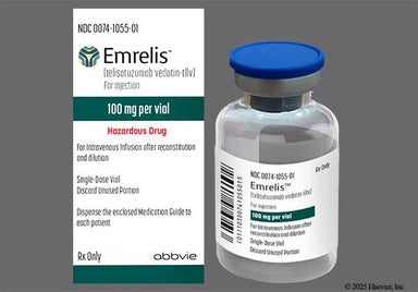 white - Emrelis 100mg Powder for Injection