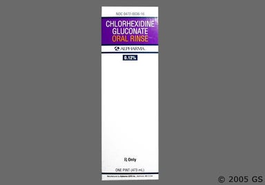 Blue Not applicable - Chlorhexidine Gluconate 0.12% Rinse