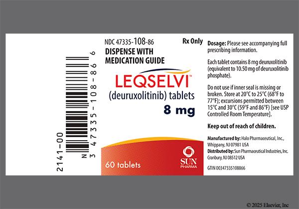 Purple Round C And 8 - LEQSELVI 8mg Tablet