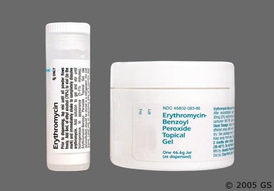 White Not applicable - Erythromycin/Benzoyl Peroxide 3%-5% Topical Gel