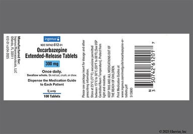 Pink Oval Ing And 204 - Oxcarbazepine 300mg Extended-Release Tablet