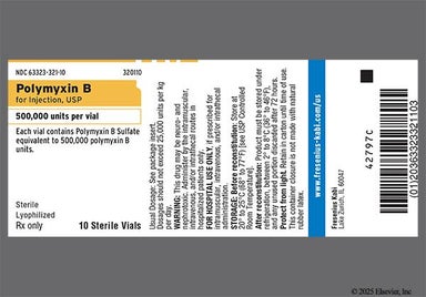 white - Polymyxin B Sulfate 500,000unit Powder for Injection