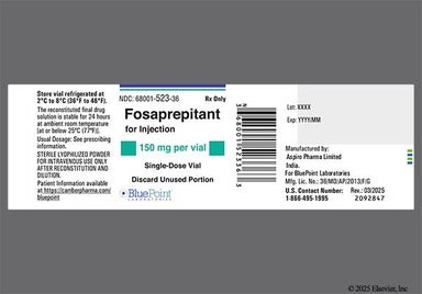 white - Fosaprepitant 150mg Powder for Injection