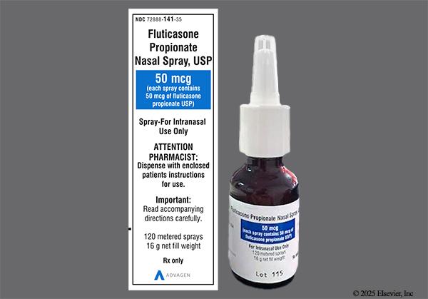 fluticasone spray