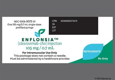 yellow - ENFLONSIA 105mg/0.7mL Solution for Injection