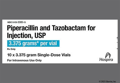 white - Piperacillin/Tazobactam 3.375g Powder for Injection