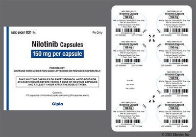 Red Cipla 031 150 Mg - Nilotinib 150mg Capsule