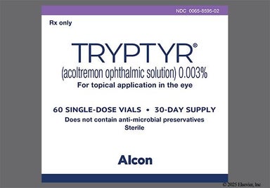 colorless - TRYPTYR 0.003% Ophthalmic Solution