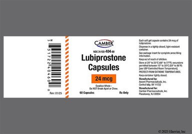 Orange 549 - Lubiprostone 24mcg Capsule