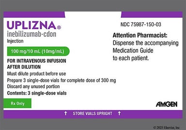 yellow - UPLIZNA 100mg/10mL Solution for Injection