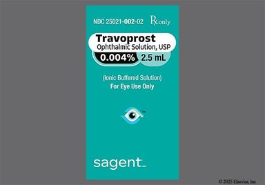 colorless - Travoprost 0.004% Ophthalmic Solution
