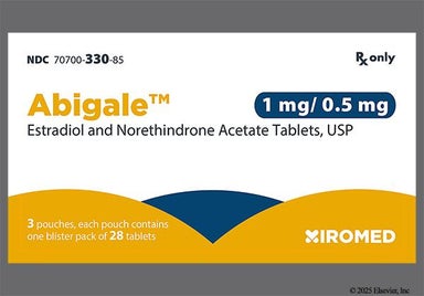 Orange Round 263 - Abigale 1mg-0.5mg Tablet