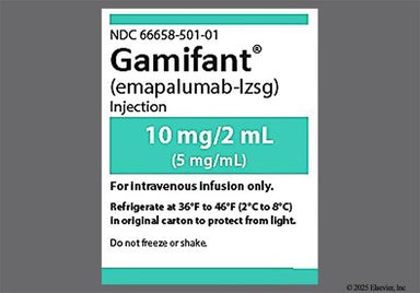 yellow - Gamifant 10mg/2mL Solution for Injection