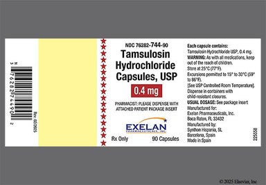 Green And Orange Tsl 0.4 - Tamsulosin Hydrochloride 0.4mg Capsule