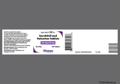 White-Pink Oval Sv5 - Sacubitril/Valsartan 24mg-26mg Tablet