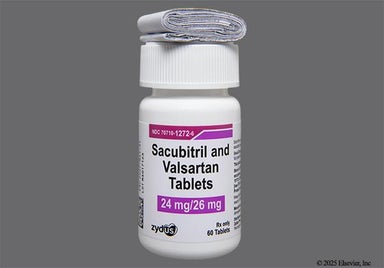 White Oval 71 - Sacubitril/Valsartan 24mg-26mg Tablet