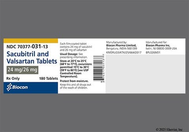White And Purple Oval S4 - Sacubitril/Valsartan 24mg-26mg Tablet