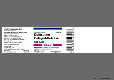 Blue And White Ap Dlx60 - Duloxetine 60mg Delayed-Release Capsule