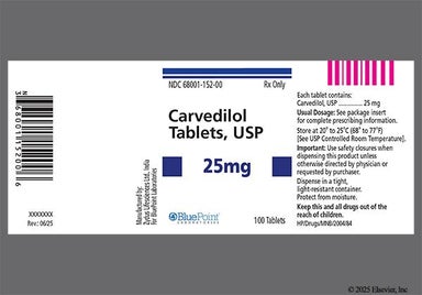 White Round Zc42 - Carvedilol 25mg Tablet