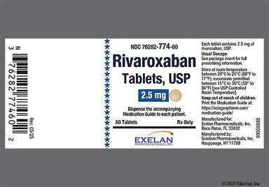 Beige Round 513 - Rivaroxaban 2.5mg Tablet