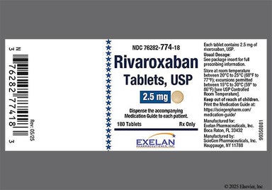 Beige Round 513 - Rivaroxaban 2.5mg Tablet