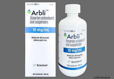 white - Arbli 10mg/mL Suspension