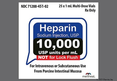 yellow - Heparin Sodium 10000unit/mL Solution for Injection
