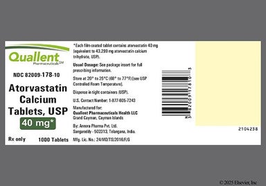 White Oval A 55 - Atorvastatin Calcium 40mg Tablet