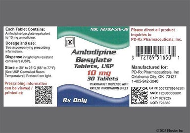 White Round C47 - Amlodipine Besylate 10mg Tablet