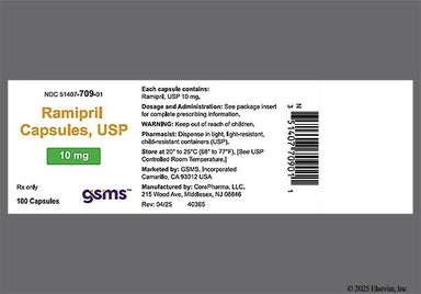 Blue And White C64 C64 - Ramipril 10mg Capsule