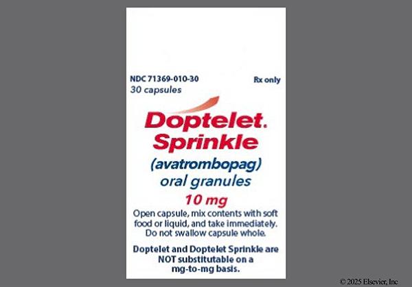 Blue And White Logo Logo - Doptelet Sprinkle 10mg Granules