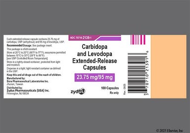 Blue And White Ipx066 95 - Carbidopa/Levodopa 23.75mg-95mg Extended-Release Capsule